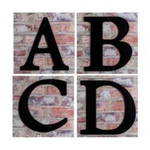 Husnummer bogstaver - vælg mellem "A", "B", "C", "D"