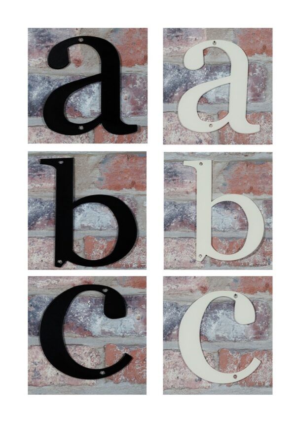 a b c til web Husnummer bogstaver - vælg mellem "a", "b" og "c"